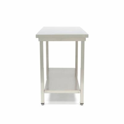 Maxima Nerezový stůl 180 x 70 cm - nastavitelná výška |  09364018